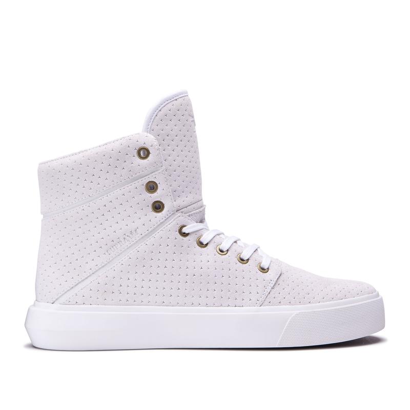 Zapatillas Altas Supra Argentina Hombre - CAMINO Blancas (IBVDO-1463)